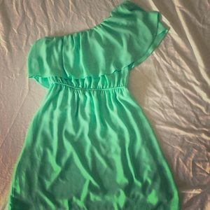 Mint, one should mini dress