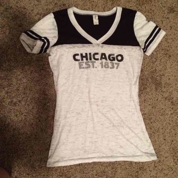 Chicago burn out tee