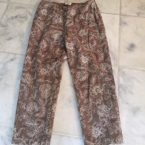 Talbots size 18 silk pants