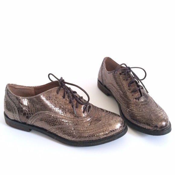 Lucky Brand Shoes - Lucky Brand Snake Metallic Loafers
