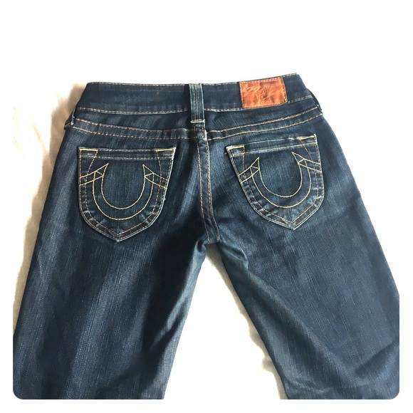 True Religion Dark Wash Bootcut Jean