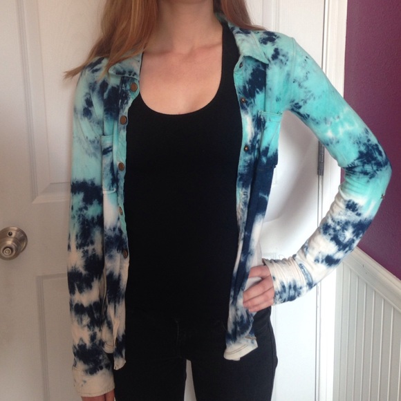 Tye dye cardigan