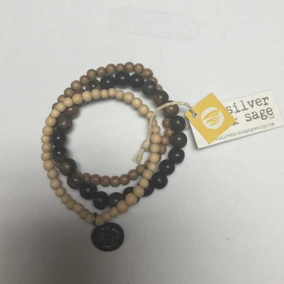 Set of three bracelets