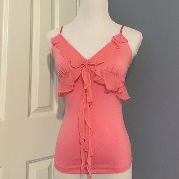 bebe lace tank top