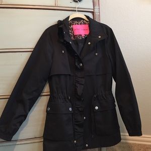 Betsey Johnson rain coat