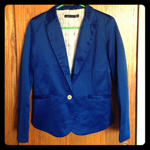 Royal blue blazer