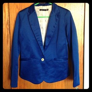 Royal blue blazer
