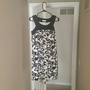 Flowered print dress