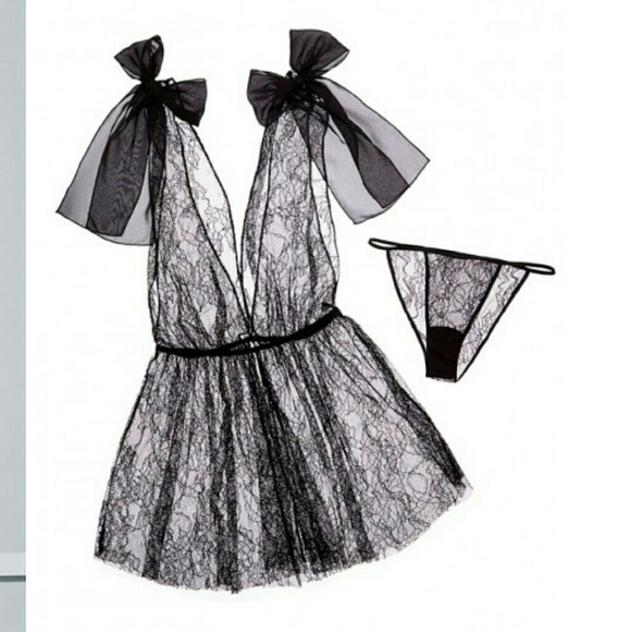 🚫SOLD Black Lace lingere - Picture 3 of 3