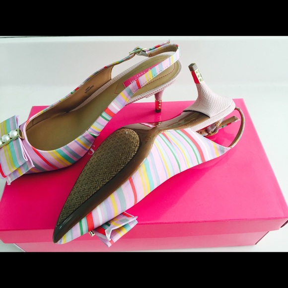 Pink Multi Fabric Isaac Mizrahi New York Shoes - Picture 2 of 2