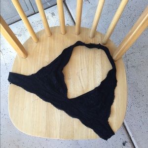 urban outfitters halter lace bralette