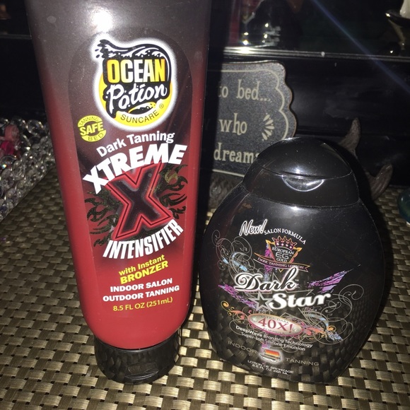 Tanning lotion. Set of two.