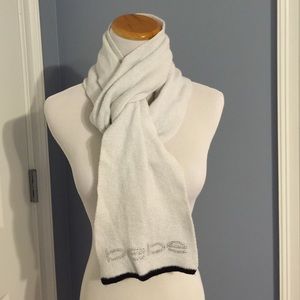 White Bebe scarf