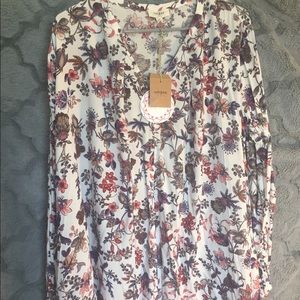 Multi patterned tunic