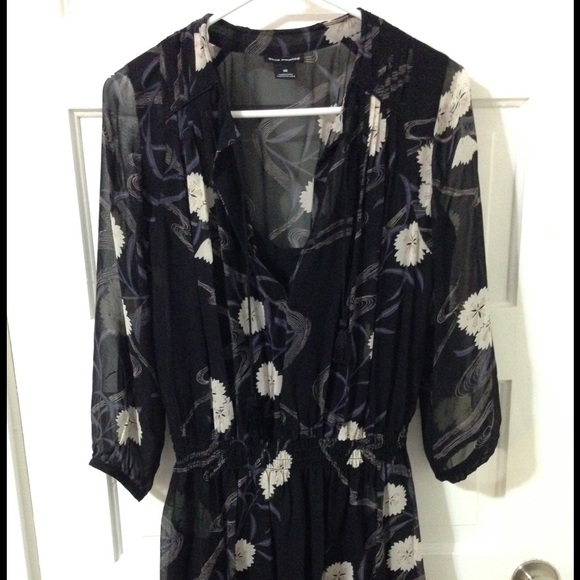 Club Monaco silk dress (2 pieces )