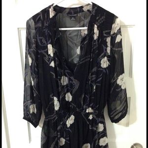 Club Monaco silk dress (2 pieces )