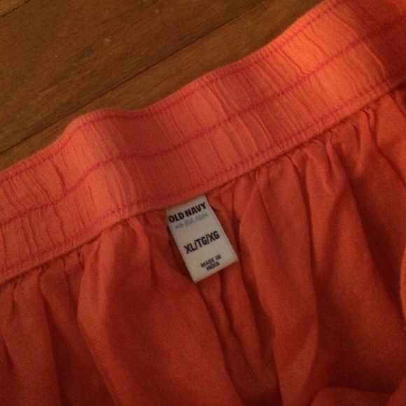 Donated* Old Navy Coral skirt XL - Picture 2 of 2