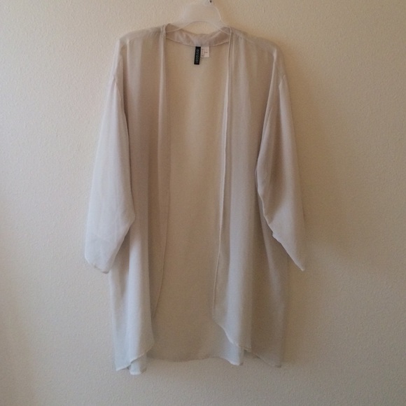 Off white kimono