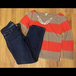 Express skinny low rise jeans