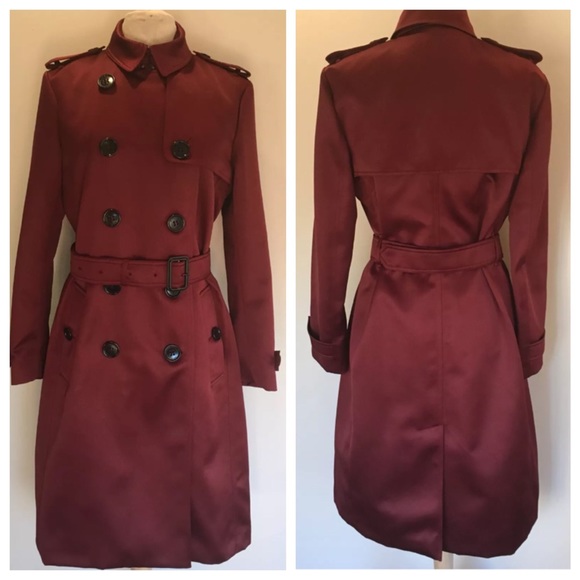Belted Double Breasted Trench Coat