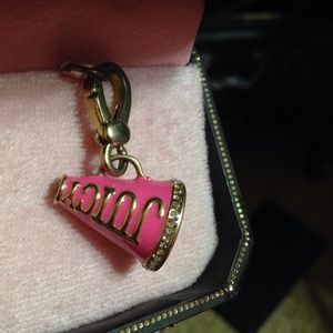 Juicy couture cheer megaphone charm