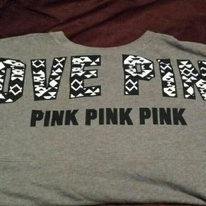 Pink long sleeve shirt