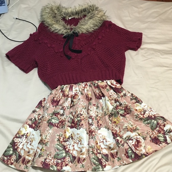 Floral skirt