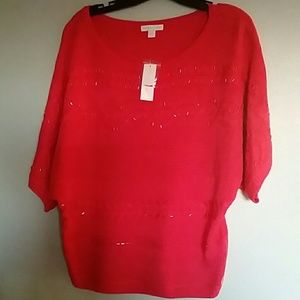 Sweater with sparkles