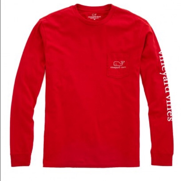 Vintage whale t-shirt in vermillion NWT