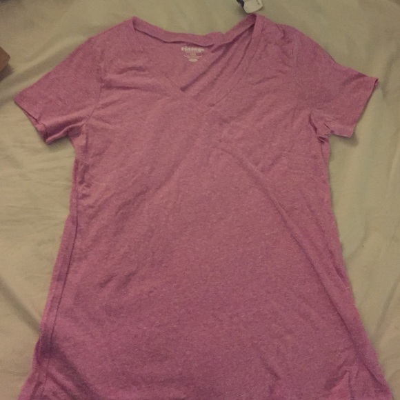NWT purple vintage v neck