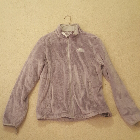 Grey north face jacket