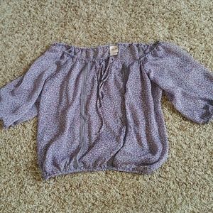 Purple blouse