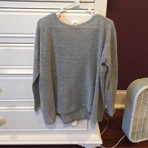 Gray Piko sweater!