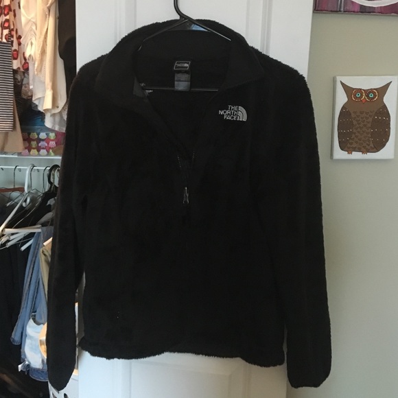 North face fleece zip