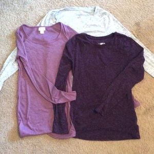 SALE Bundle 3 comfortable long sleeve shirts