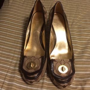 Coach Heeled Loafers
