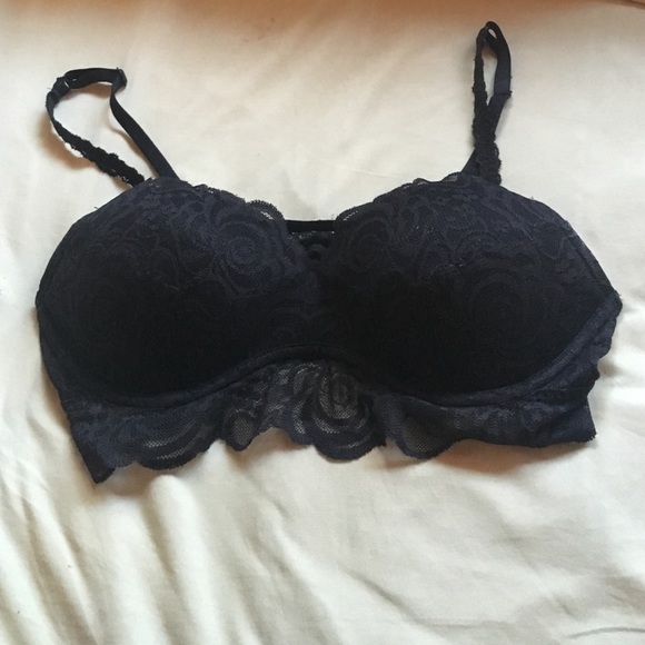 Black Lace VS Pink Bralette Size Small