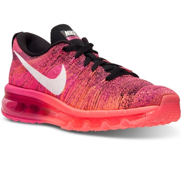 Nike Shoes - {Nike} Pink Flyknit Airmax