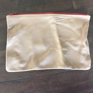 American apparel leather clutch