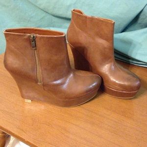 Wedge booties