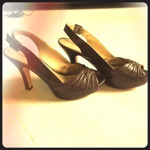 Brown Slingback Madden Girl pumps