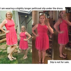 UP by Ultra Pink Dresses - Super cute hot pink lace & orange dress, large UP by Ultra Pink Dresses - Super cute hot pink lace & orange dress, large