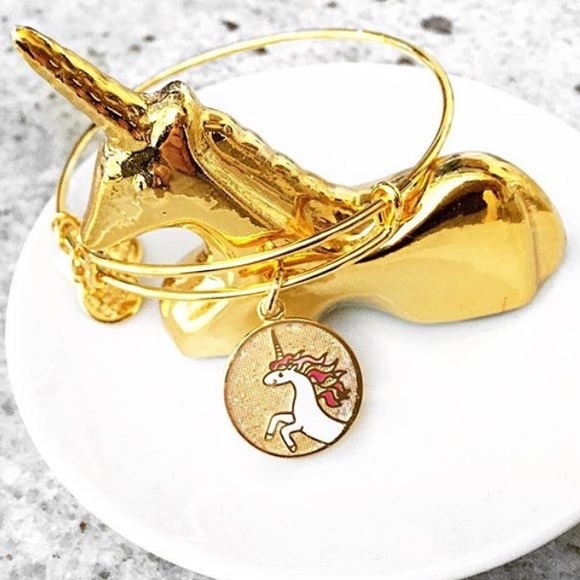 Alex and ani unicorn bangle