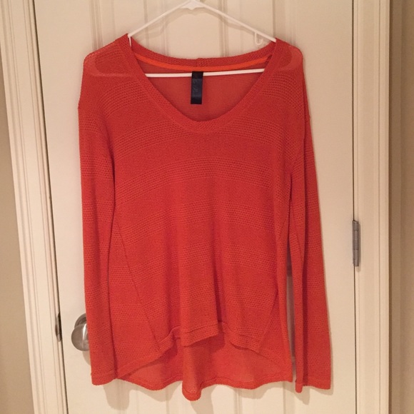 Orange Sweater