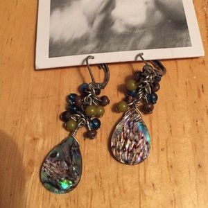 Anthropologie earrings tortoise shell