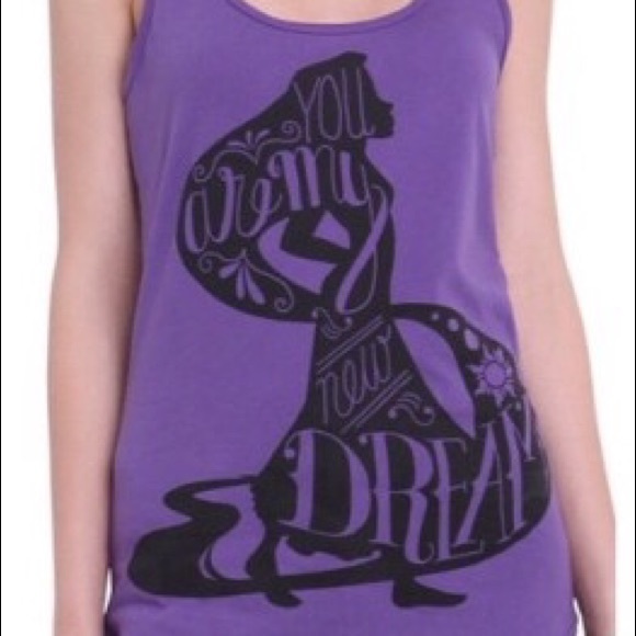 Hot Topic Tops - "Tangled" Hot Topic Tank