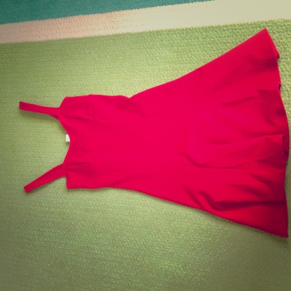 Red Orange H&M Summery Dress