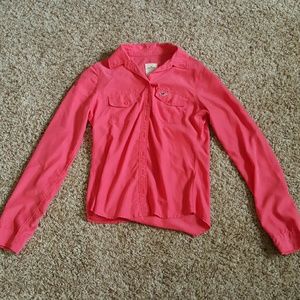 Hollister button up blouse