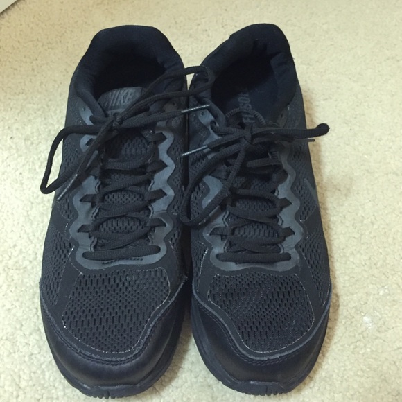 Black Nike sneakers
