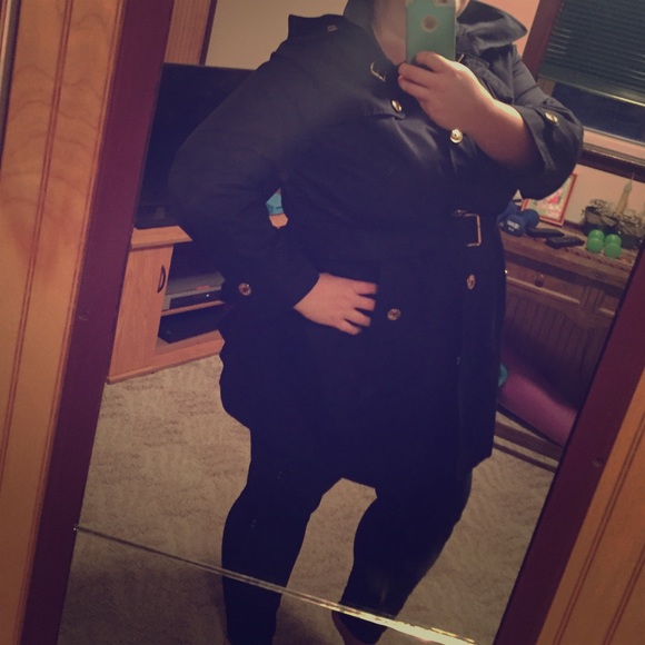 MICHAEL Michael Kors Plus Size Rain Coat.